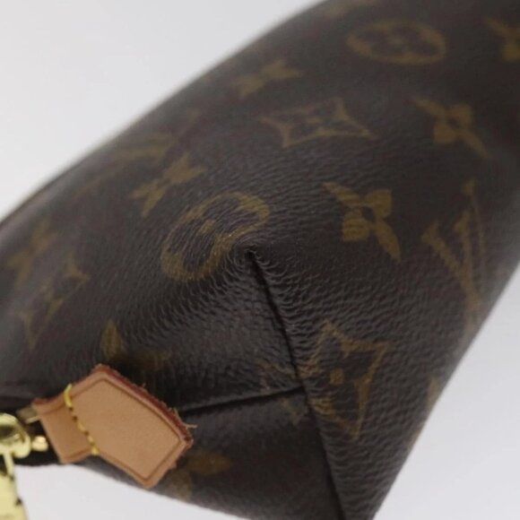 LOUIS VUITTON Monogram Pochette Cosmetic PM Pouch M43998 LV Auth 125332 - Picture 3 of 16
